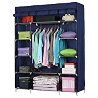 Tenozek Non-Woven Fabric Wardrobe Portable Closet only $33.96