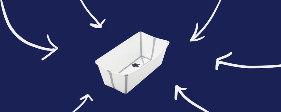 This Foldable Baby Tub Makes Bath Time a Breeze