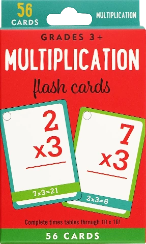 Peter Pauper Flash Cards: Multiplication