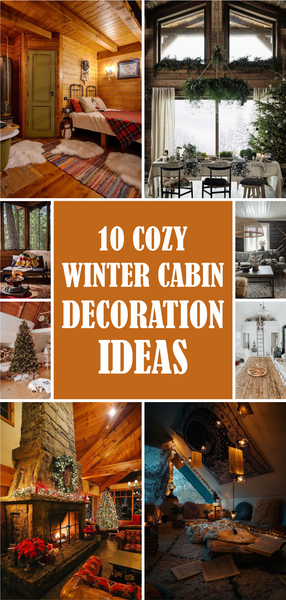10 Cozy Winter Cabin Decoration Ideas