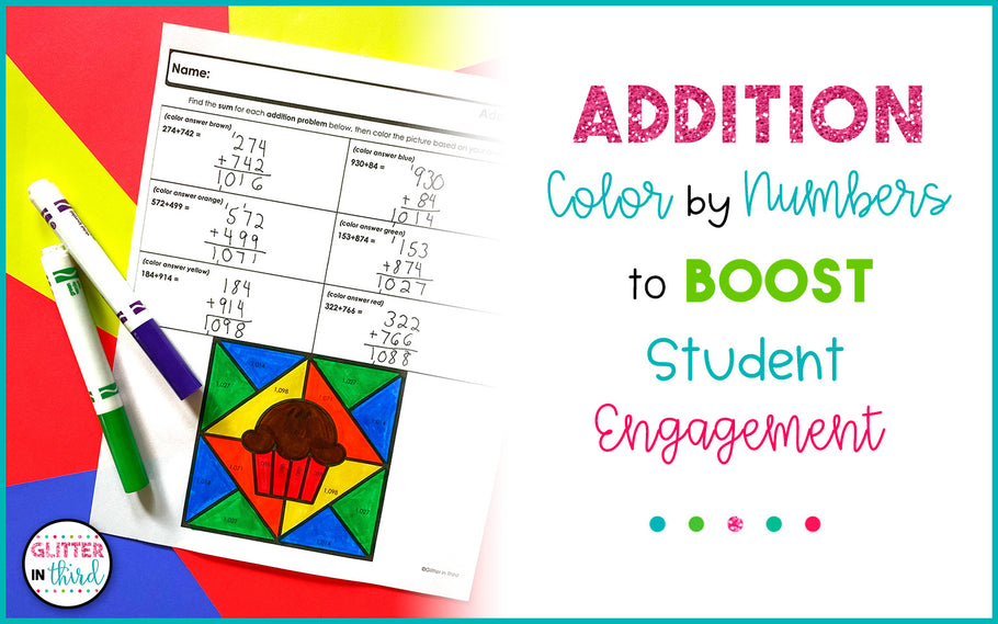 Addition Color By Number Worksheets to Boost Student Engagement