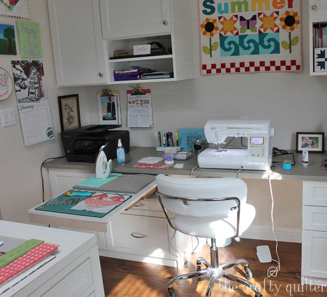 Three ways to make your sewing space more efficient