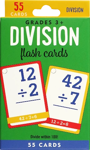 Peter Pauper Flash Cards: Division