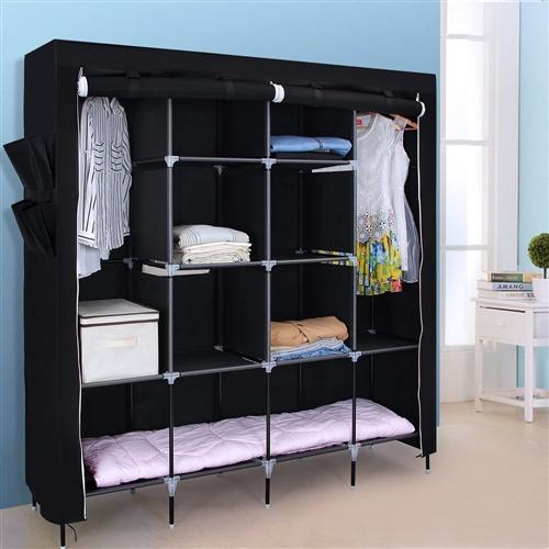 Portable Bedroom Wardrobe Storage Closet