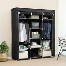 Load image into Gallery viewer, 69&quot; Portable Wardrobe Home Closet Organizer