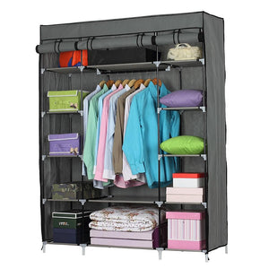 53" Portable Closet Storage Organization Shelving